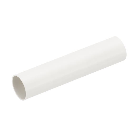 Uxcell 3" Inch Round Ventilation Duct, 12" Inch Long Plastic Pipe Replacement Supply Heating Cooling Ventilation AC System,