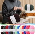 thumbnail image 4 of Birdeem Colorful Hand Knitting 25G Knitting Crochet Milk Soft Baby Cotton Wool Yarn, 4 of 9