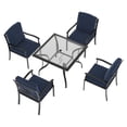 thumbnail image 3 of Mainstays Montclair 5-Piece Outdoor Dining Set with Cushions, Big Dipper, 3 of 8