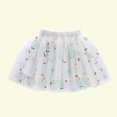 thumbnail image 2 of Birdeem Robe de Princesse en Tulle Brodé Couleur Unie pour Filles Tout-Petits, 2 of 4