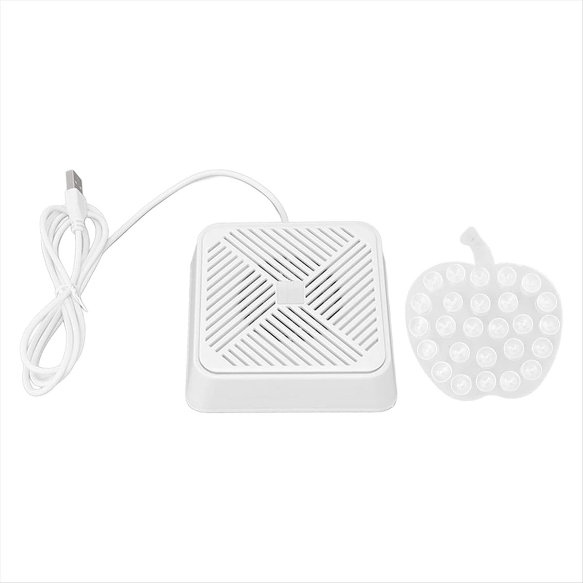 Portable USB Dishwasher, Mini Ultrasonic Washing Machine for Kitchen Sink, High Frequency, Powerful Removal,1 x Dishwasher 1 x Usb cable,White