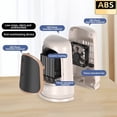 thumbnail image 4 of LNGOOR Battery Operated Heaters Desktop Heater Heating Electric Heater Home Heater High Power Mini Heater, 4 of 4