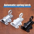 thumbnail image 1 of Birdeem Automatic Window Lock, Spring Loaded Latch for Sliding Doors and Windows, Aluminum Alloy with Stainless Steel Spring, Automatic Closing Security Lock, 2 Pack, 1 of 8