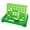 Green, variant on Bunblic 4 in A Row Board Game Line up 4 Game Portable Foldable Connect Game Classic Strategy Game for Children Boys Girls Party Gifts Yellow