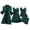 G-b-Dark Green, variant on 2025 Winter Plus Size Coral Sleep Wear Fleece Pajama Set Women's Women Sleep Wear Set Thickened Flannel Sleepwear Men's Womens Set Warm Couples' Homewear for Both indoor & Outdoor
