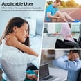 thumbnail image 3 of Electrical Massager Pulse Muscle Stimulator, Muscle Stimulator, Rechargeable Electronic Pulse Massager with 8 Pads for Back and Shoulder Pain Relief, 3 of 9