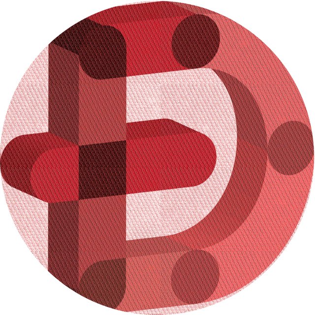 Ahgly Tapis Rond Lavable en Machine Intérieur Transitionnel Rouge, 5 Pieds Rond