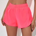 thumbnail image 1 of Short de Running pour Femmes avec Poches Zippées Short de Sport à Taille Haute Short de Tennis Short de Course, 1 of 5