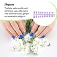 thumbnail image 4 of mmirethe Art Delicate Removable Artificial Tips Extension Fingernails Fashion Wraps Manicure Tools Decoration for Girls Type 18, 4 of 6