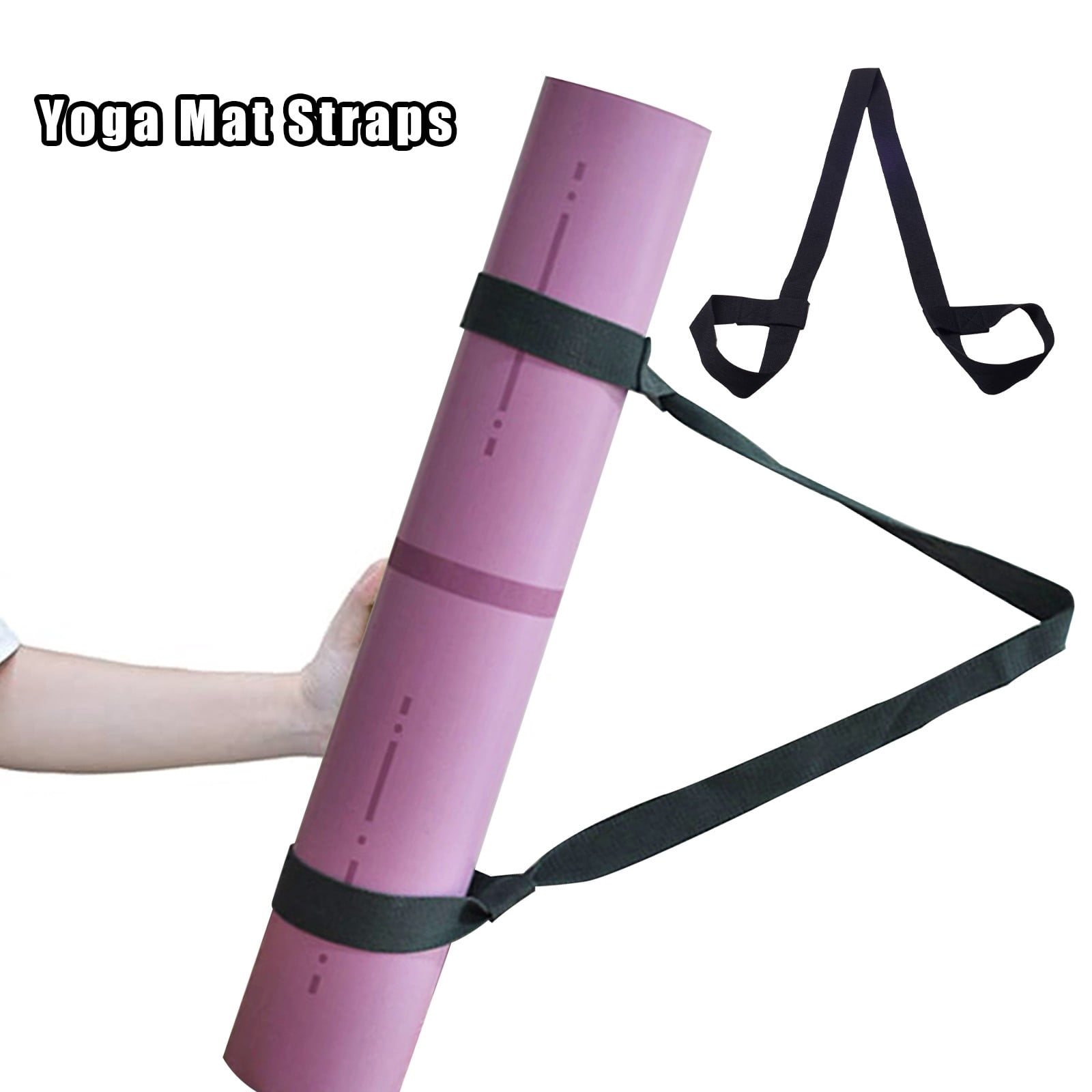 Adjustable Yoga Mat for Secure Transport and Easy Storage