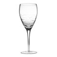 thumbnail image 1 of Set of 1 Cut Fish & Bubbles Wine Glass, 1 of 1