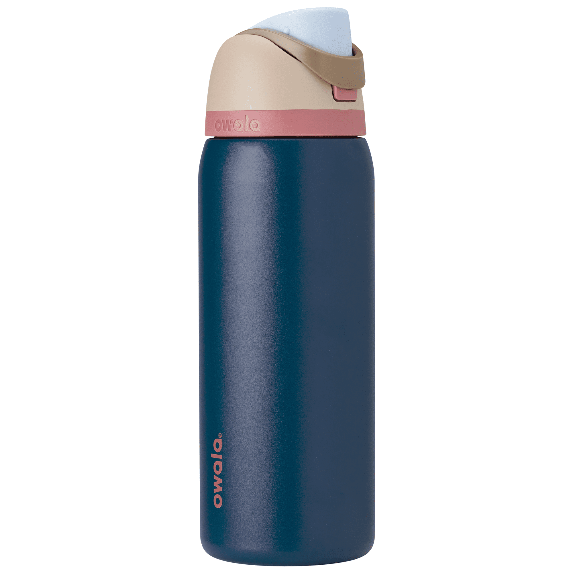 Owala FreeSip 水筒 32oz 945ml リボン柄ブルー Owala Stainless Steel FreeSip 32oz Blue - Walmart.ca