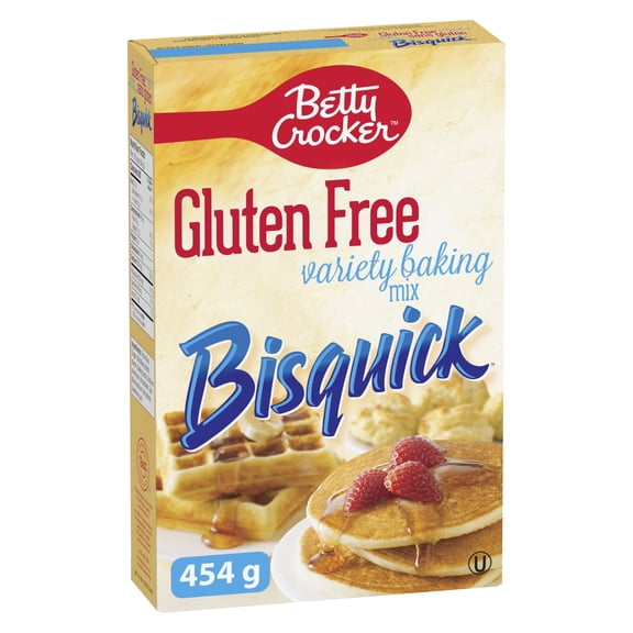 Betty Crocker Bisquick Mélange à Pâtisserie Varié Sans Gluten, pour Pancakes, Gaufres, Biscuits et plus