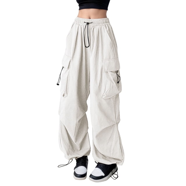 Women's Casual Pants Comfortable Jogger Work Pants With Pockets For Everyday Wear Perfect For Spring Summer And Fall