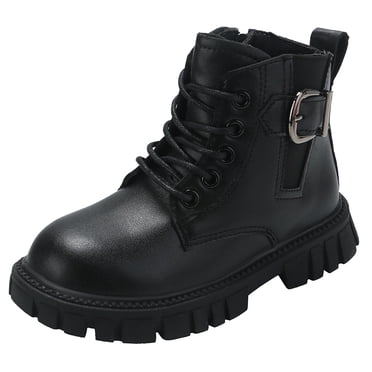 Children Shoes Fashion Thick Heel Soft Sole Casual Booties Comfortable Breathable Booties