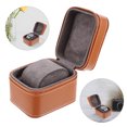 thumbnail image 2 of Shisuyan Travel Watch Box Orange Synthetic Material 1Pcs 3.93X3.14X3.14 Inch, 2 of 9