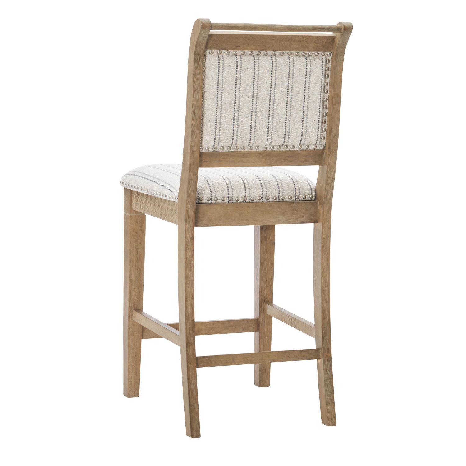Tabouret de comptoir gris Perle
