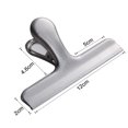 thumbnail image 2 of Agiferg Pinces pour Sacs de Croustilles en Acier Inoxydable pour Rangement des Aliments Largeur 4 Pouces Durables, 2 of 5
