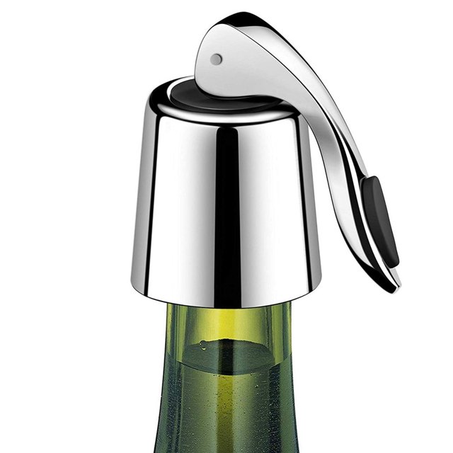 Bouchon de Bouteille en Acier Inoxydable Bouchon de Boisson Réutilisable Couvercle Champagne Embouts Hauts Bouchons de Bouteilles Mignons Ensemble de Embouts Mini Bouteilles avec Bouchons en Liège 5 ml