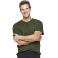 thumbnail image 1 of Hanes Adult Tagless Short-Sleeve Bottom Hem Beefy T-Shirt, 1 of 1