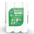 thumbnail image 4 of Great Value ECO Bathroom Tissue, 12 Double Rolls, 242 Sheets, 2-Ply, 4 of 5