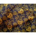 thumbnail image 4 of oneOone Silk Tabby Fabric Leaves & Floral Block Decor Fabric Printed BTY 42 Inch Wide, 4 of 4