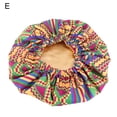 thumbnail image 1 of Women African Floral Print  Cap Double Layer Wide Band Sleep Makeup Bonnet, 1 of 10