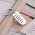 thumbnail image 1 of Dpityserensio Be Safe, Make Good Choices And Call Your Grandma/Grandpa Keychain, 1 of 6