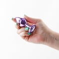 thumbnail image 2 of Rear Assets Aluminum Anal Plug, Medium, Purple, 2 of 5