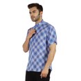 thumbnail image 4 of Inkmeso Regular Fit Designer Mandarin Collar Shirt For Men's Printed Patch Pocket Shirts, 4 of 7