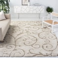 thumbnail image 1 of SAFAVIEH Florida Douglas Tapis Vignes Florales Shag, 1 of 9