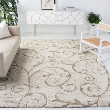 SAFAVIEH Florida Douglas Tapis Vignes Florales Shag