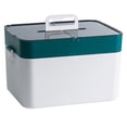 thumbnail image 2 of Empty Medicine Carrying Box Large Capacity Clear Window Box for First Aid Kit Emergency Cosmetics, 2 of 3
