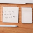 thumbnail image 3 of WHEANG Note Autocollante Transparente Notes Autocollantes Transparentes Notes Autocollantes Claires Notes Autocollantes Imperméables pour Étudiants et Maison 50 Pcs m Multicolore, 3 of 3