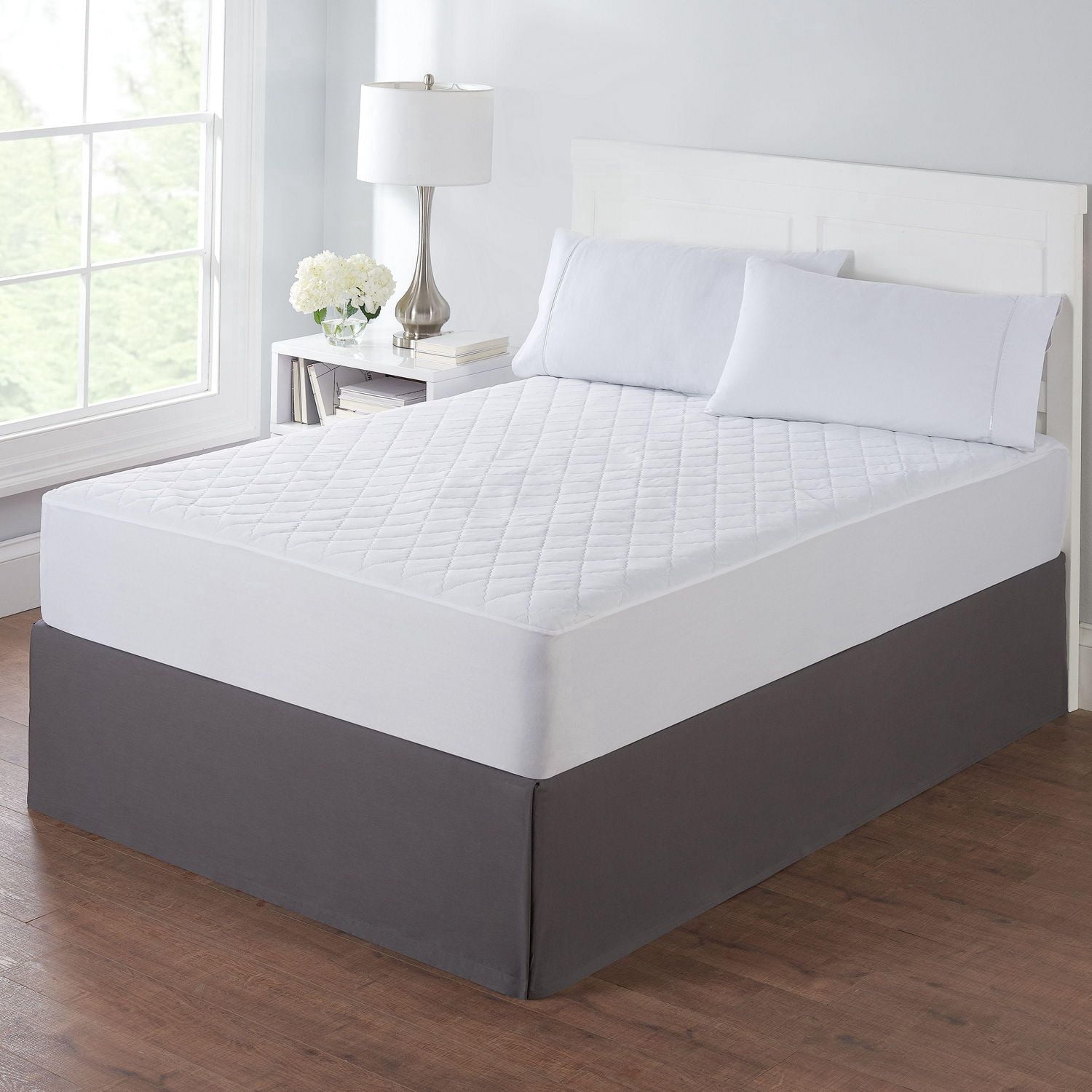 Couvre-matelas Mainstays en polyester pour lit d'1 place