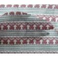 thumbnail image 4 of oneOone Viscose Chiffon Fabric Chevron & Swirl Block Print Fabric By The Yard 42 Inch Wide, 4 of 4