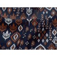 thumbnail image 4 of oneOone Viscose Jersey Fabric Block & Geometric Ikat Print Fabric BTY 60 Inch Wide, 4 of 5