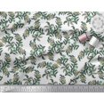 thumbnail image 2 of Soimoi Moss Georgette Fabric Leaves & Floral Block Decor Fabric Printed Yard 42 Inch Wide, 2 of 3