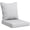 Gris Clair, variante sur Outsunny Coussins de Chaise d'Extérieur avec Dossier pour Jardin et Terrasse, Vert