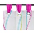 thumbnail image 3 of Window Curtain Sheer Voile Cafe Net Curtain with Loops Waves Pattern, Fabric,(Pink,H/B: 60/140 cm), 3 of 7