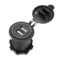 thumbnail image 1 of Dual Usb Car Charger Car Charger Waterproof Car Charger Car Mobile Phone Charger Motorcycle Charger Waterproof Car Motorcycle Boat 4.2A Double Aperture USB Mobile Phone Charger, 1 of 8