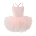 thumbnail image 1 of Children's Performance Personality Sleeveless Tutu Dress for Girls - Ruffle Sleeve Backless Big Bowknot Red Birthday Party Outfit, Polyester, 1 of 2