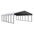thumbnail image 1 of Arrow 20 x 29 x 7 ft Eggshell Carport, 1 of 8