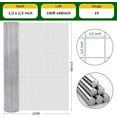thumbnail image 4 of EastVita Hardware Cloth Chicken Wire Fence, Galvanized Steel Mesh Roll, Silver, 4 of 7