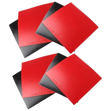 Ensemble de 8 Pcs d'Éponges Rigides en Caoutchouc pour Tennis de Table, Caoutchouc pour Ping-Pong, Caoutchouc d'Attaque Rapide
