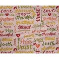 thumbnail image 5 of oneOone Polyester Lycra Pale Pink Fabric Text Craft Projects Decor Fabric Printed By The Yard 56 Inch Wide, 5 of 5