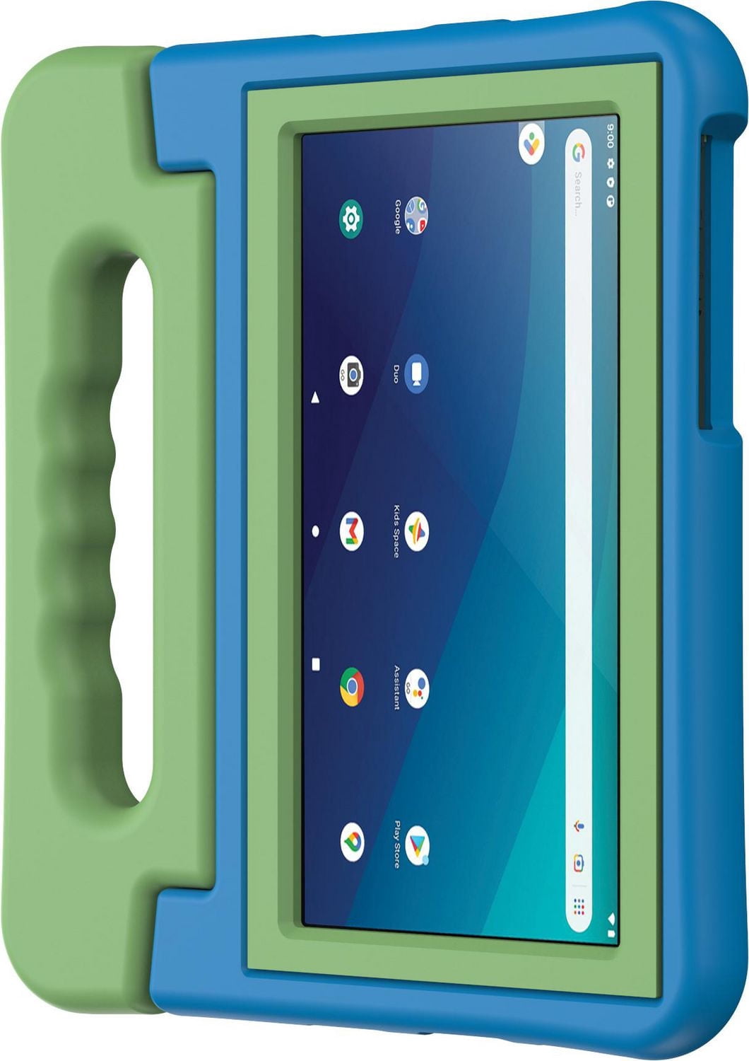onn. Universal Protective Tablet Case for Most 7 - 8 in. Tablets - Blue/Green