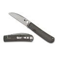 thumbnail image 1 of Spyderco Knives Swayback Frame Lock Solid Titanium CTS XHP Stainless C249TIP, 1 of 2