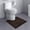 Coffee#5, variant on Microfiber Bathroom Floor Mat - U-Shaped Thickened Water Absorbing Non-Slip Door Mat - 50x40cm Soft Toilet Rug with Rubber Backing - Fast Drying Washable Bath Carpet (1 Piece)