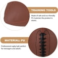 thumbnail image 2 of BRIGHTFUFU 1 Pcs Ballon de Rugby Ovale Couleurs Assorties pour Entraînement des Amateurs de Sports de Rugby, 2 of 8